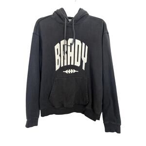 Brady Men’s Black Pullover Hoodie Sweatshirt Size Medium